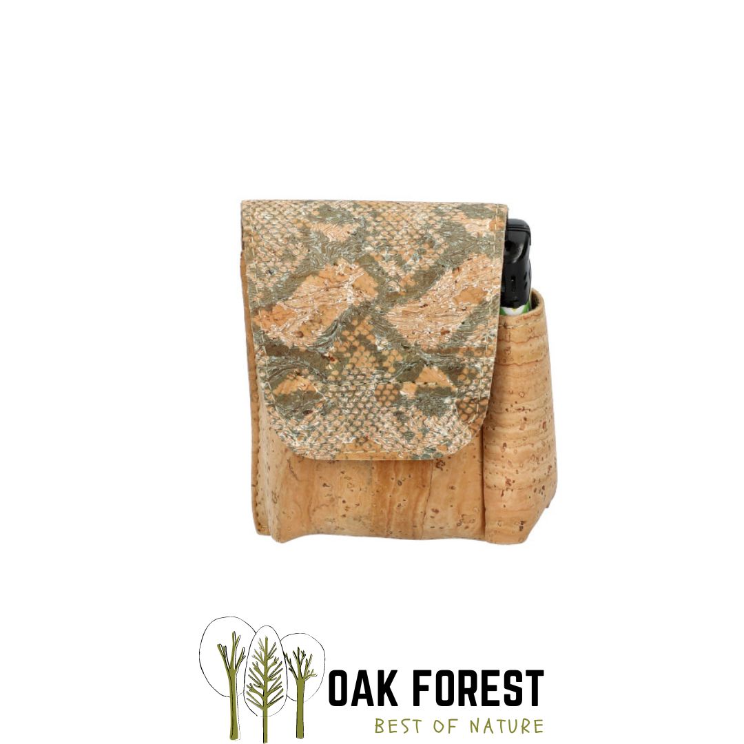 Natural cork cigarette case - Vegan cigarette case