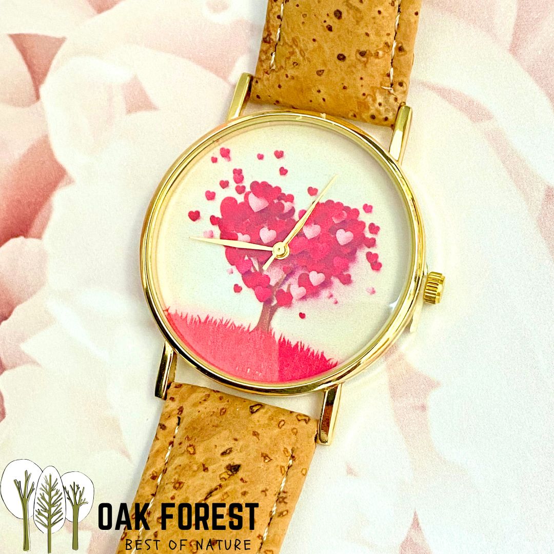 Cork watch "Tree of life"