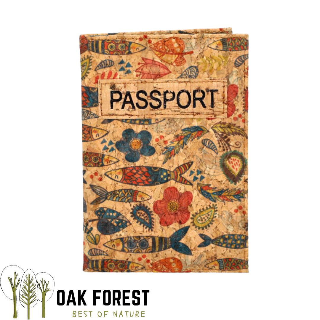 etui passeport vegan - etui passport vegan - etui passeport liège - etui passeport portugal - protege passeport rouge - protège passeport bois - cuir végétal - pochette passeport - couvre passeport - accessoire en liège