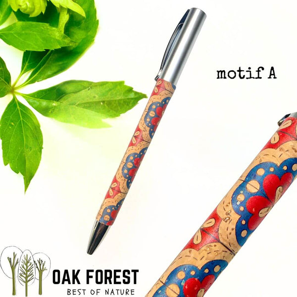 idée cadeau - coffret stylo et porte clé vegan en liège - stylo portugal - stylo original - plaisir d'offrir - artisanat portugal - cadeau vegan en liege - idée cadeau bureau - petit cadeau pas cher