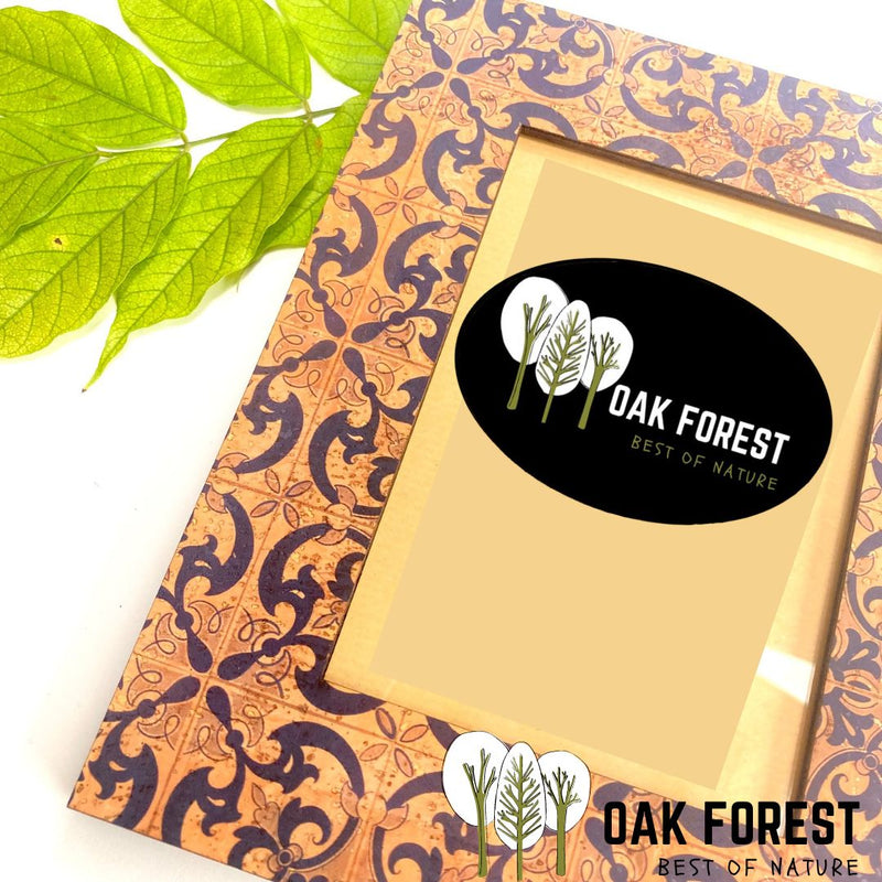 Cadre photo en liège artisanal - Cadre en liège – Oak Forest