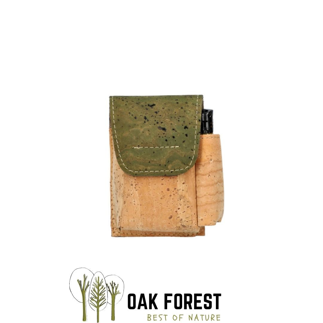 Natural cork cigarette case - Vegan cigarette case