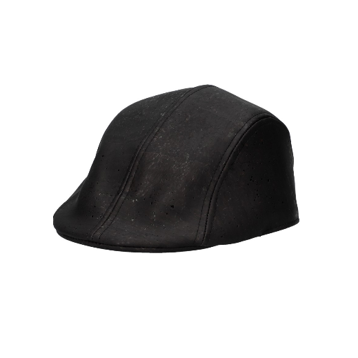 Chapeau Béret en liège naturel "Black"